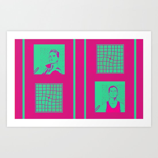 "Shaking the Habitual" by Virginia McCarthy Art Print