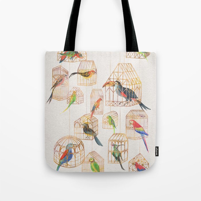 Architectural Aviary Tote Bag