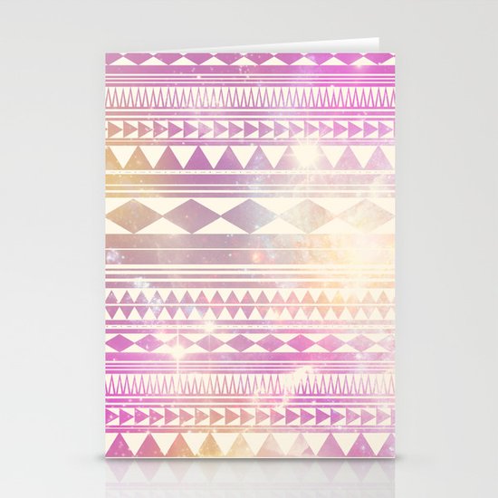 Galaxy Tribal Stationery Cards
