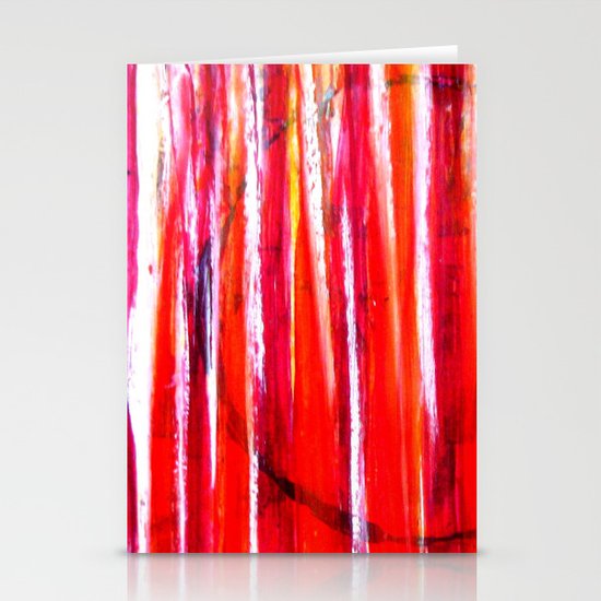 Warm Lines Stationery Cards
