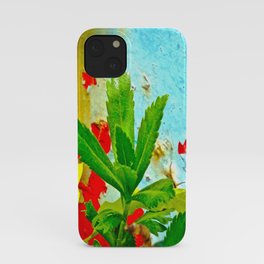 Rusting Leaf iPhone Case