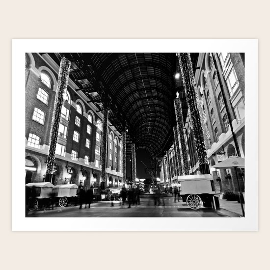 Hay's Galleria London Art Print