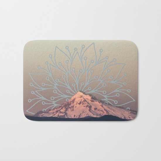 Mountain Mandala Bath Mat