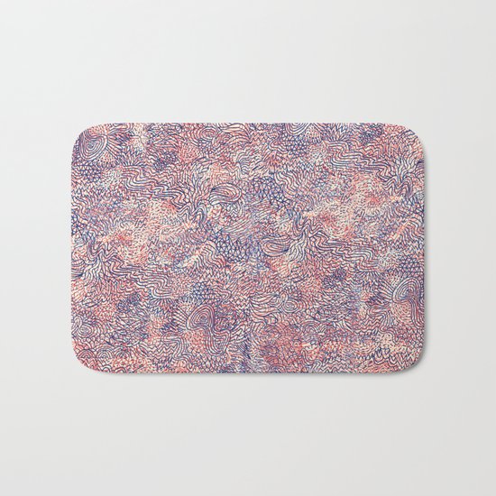 Space Is Only Noise Bath Mat