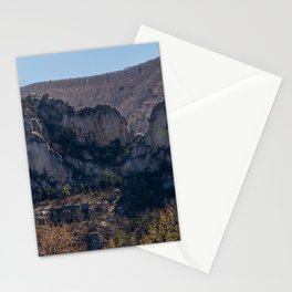 Seneca Rocks West Virginia Panoramic Print Stationery Card