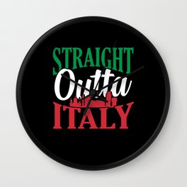 Italian Italy Flag Italia Italian Pride Wall Clock | Italia, Great, Pizza, Italian, Flag, Perfect, Men, Italiy, Birthday, Women 