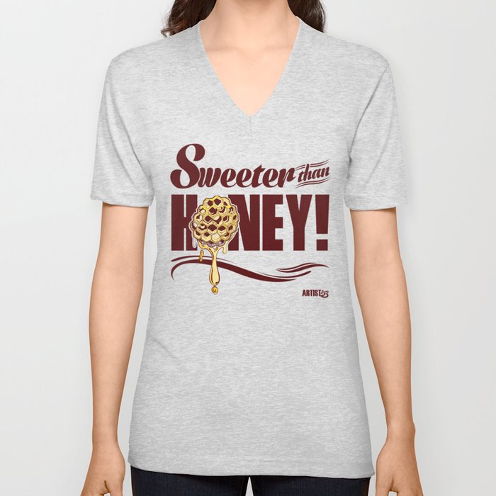 Sweeter than Honey V Neck T Shirt