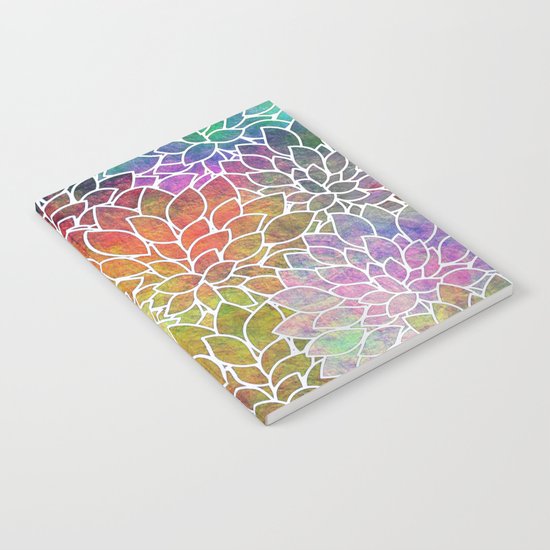 Floral Abstract 6 Notebook