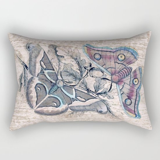 Saturnia butterflies Rectangular Pillow