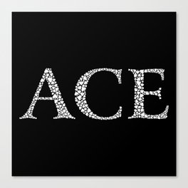 Ace of Spades - Variant Canvas Print