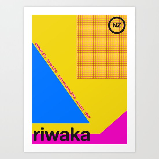 riwaka single hop Art Print