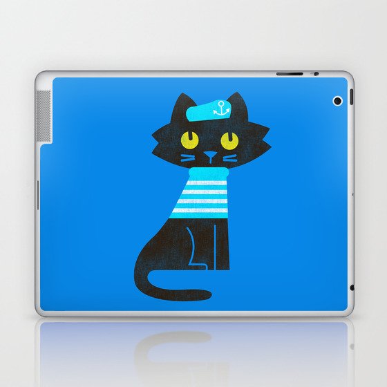 Fitz - Sailor cat Laptop & iPad Skin