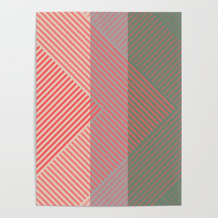Geometric Abstract Poster