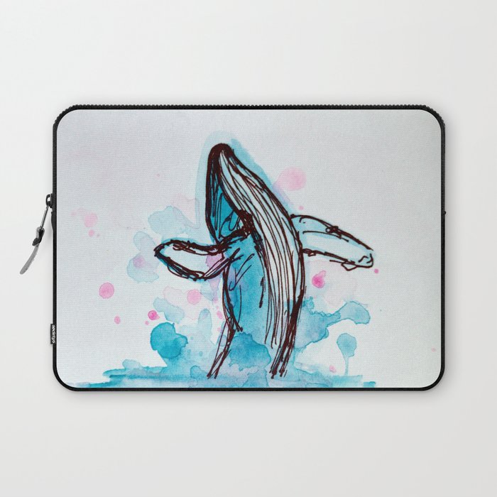 Blue Whale Laptop Sleeve