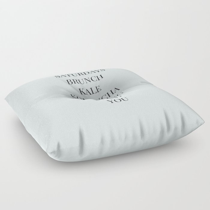 And You Floor Pillow