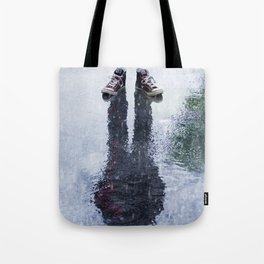 The Invisible Man Front View Tote Bag