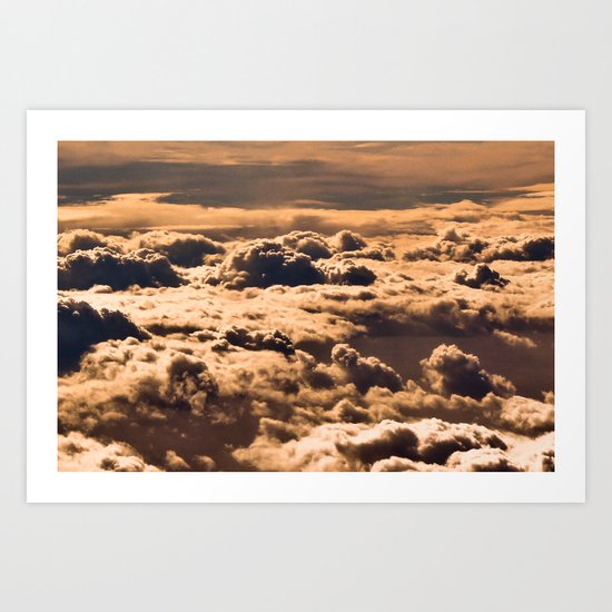 What lies below Art Print