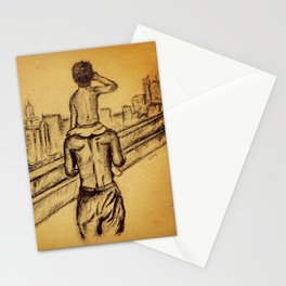 Father, Son & the City Stationery Cards