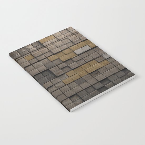 Wood pattern Notebook