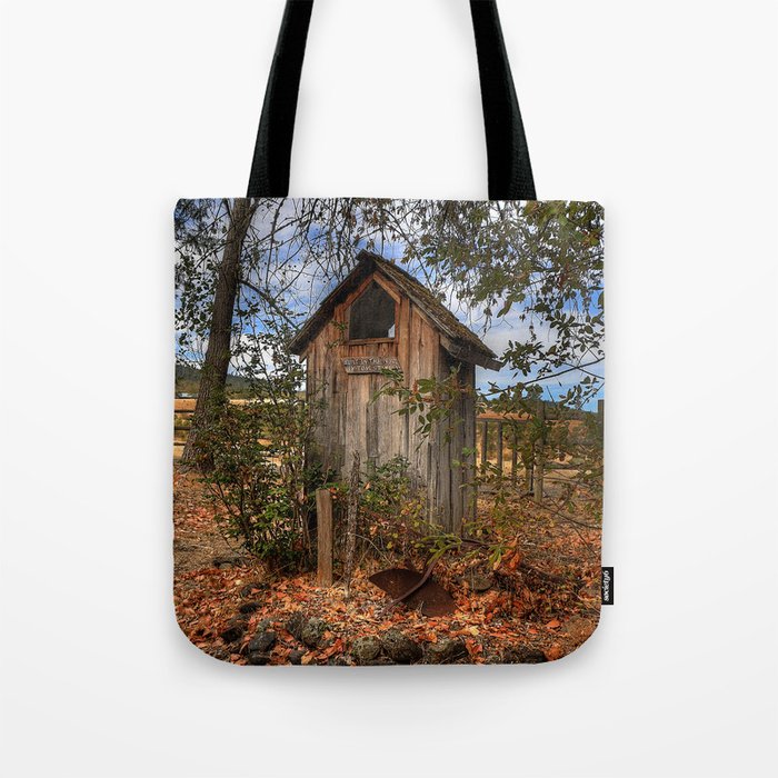 Outhouse Tote Bag