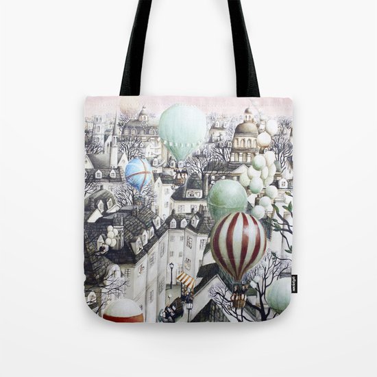 Balloon travel Tote Bag