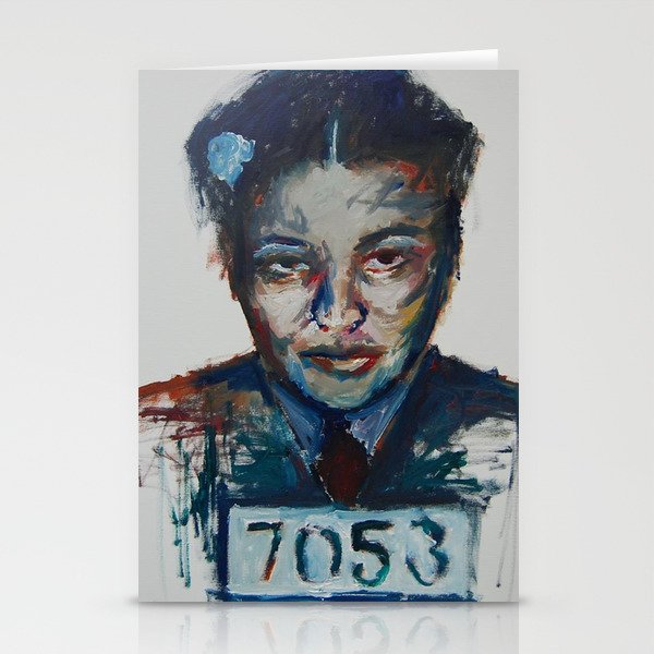 Rosa Parks Stationery Cards By Debbiechessell Society6