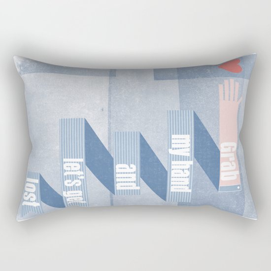 grab my hand... Rectangular Pillow