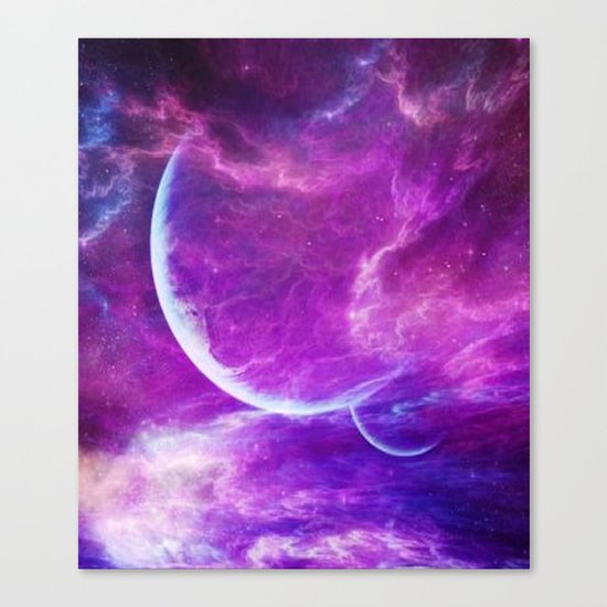 Breaking through Canvas Print