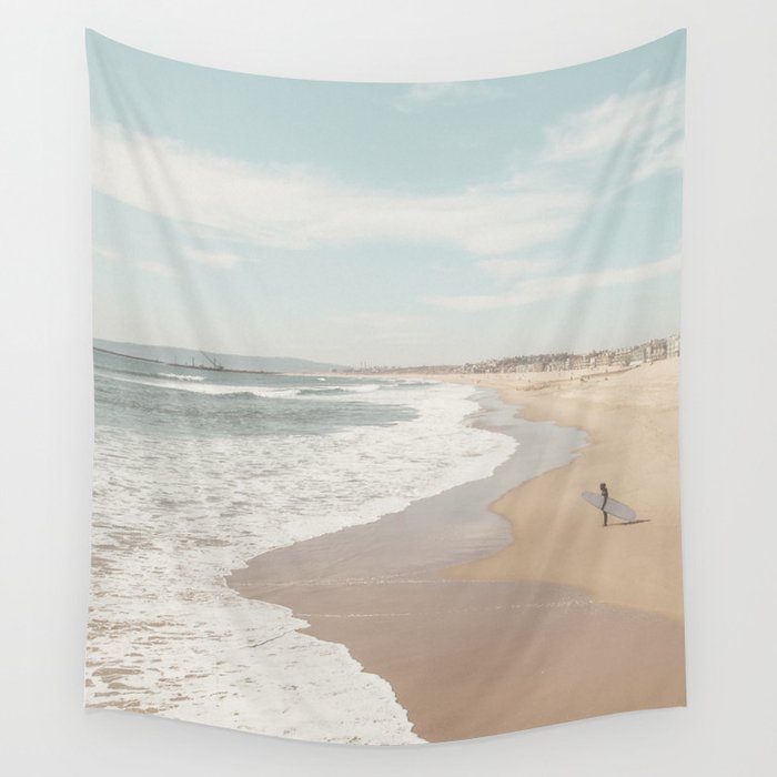 California Beach Wall Tapestry by wanderhaus  Society6