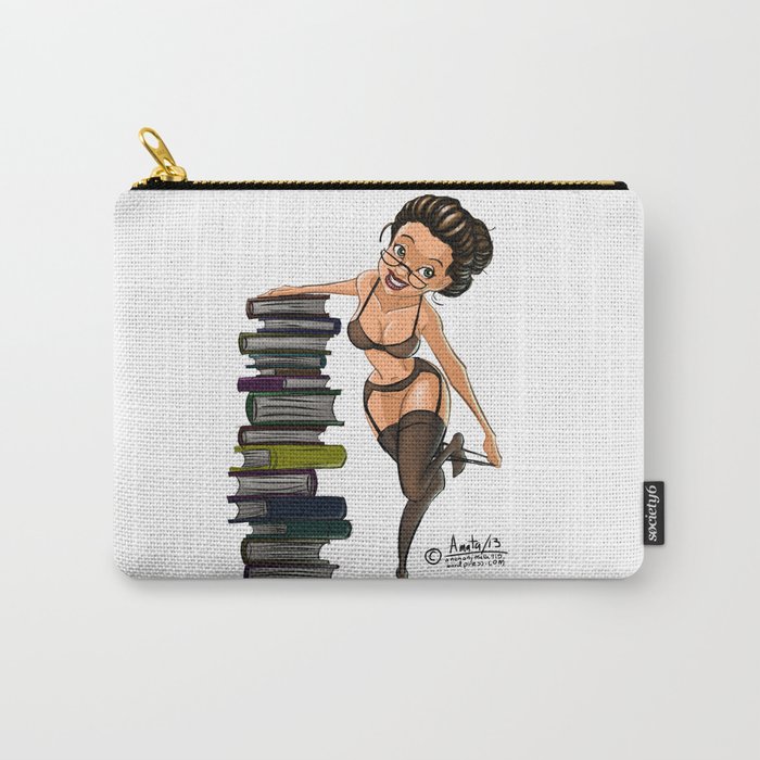 The Sexy Librarian Carry-All Pouch