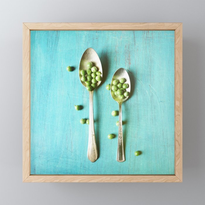 Give Peas a Chance Framed Mini Art Print