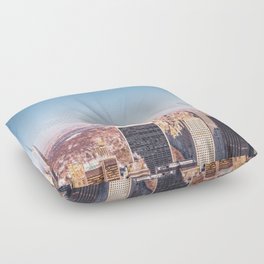 Central Park Views | Panoramic Photography | New York City Floor Pillow