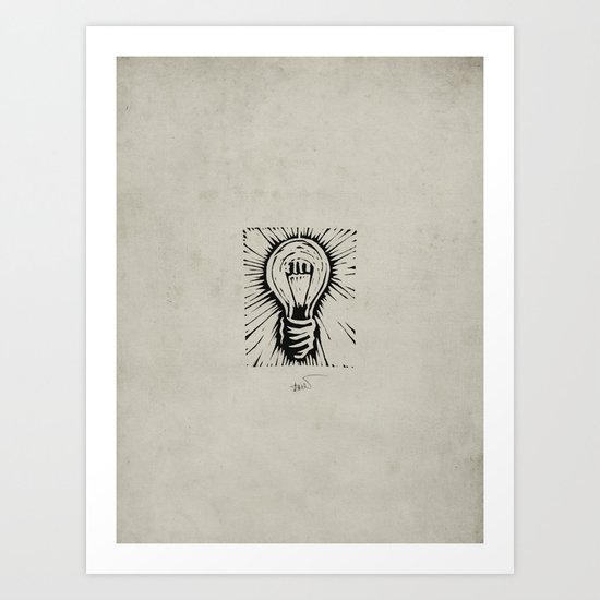 The Light Art Print