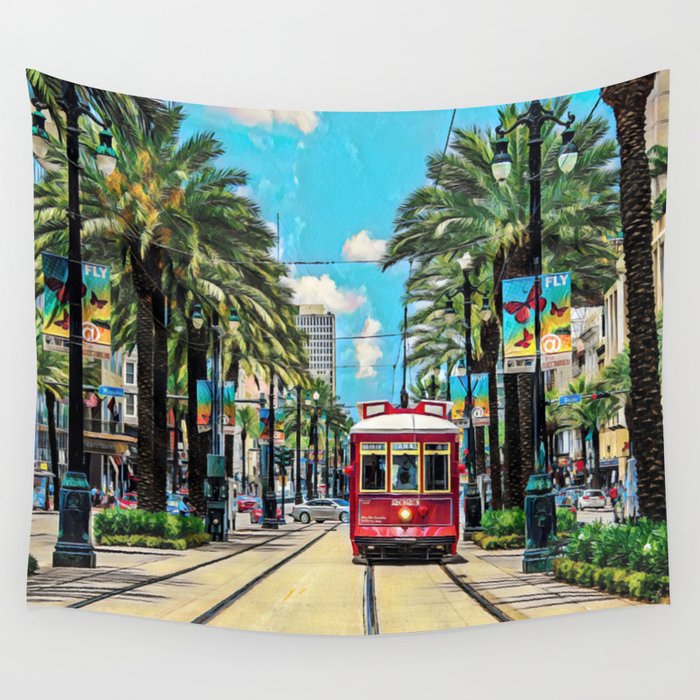 New Orleans Wall Tapestry