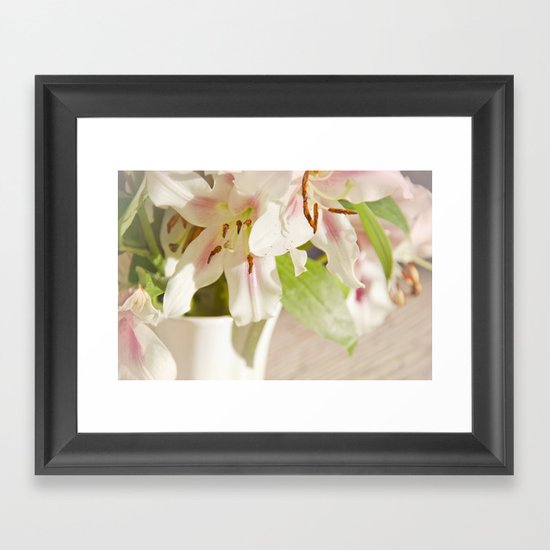Lilies of the Field Framed Art Print