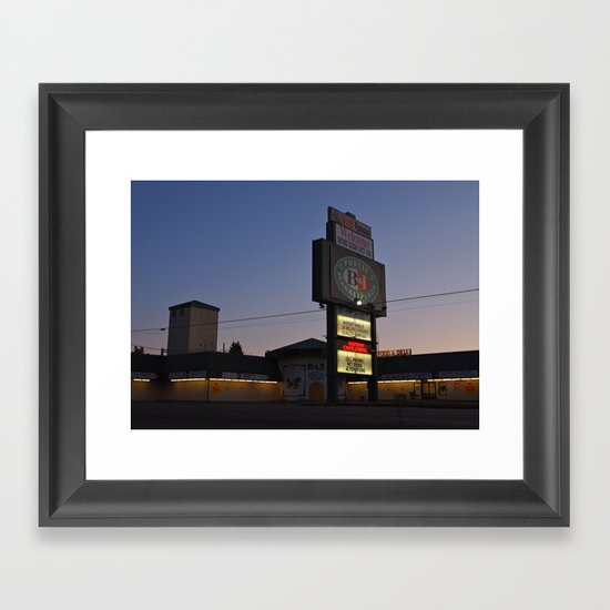 Tacoma's B&I Framed Art Print