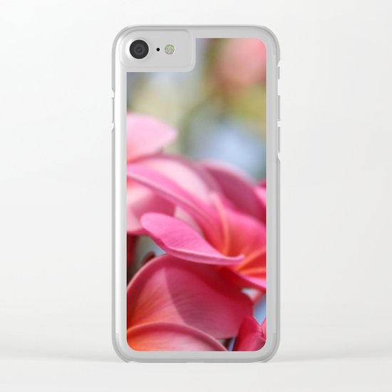 He Pua Lahaole Ulu Wehi Aloha Clear iPhone Case