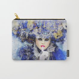 Venice Carnival Mask Carry-All Pouch