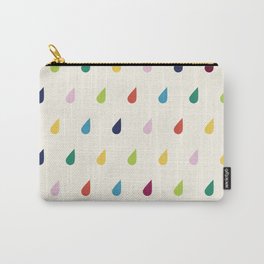 Raindrops Carry-All Pouch | Children, Graphic Design, Pattern, Love 