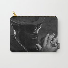 Jazz Man Carry-All Pouch | Black And White, Photo, Vincent, Blackandwhite, Jazz, Vaj 