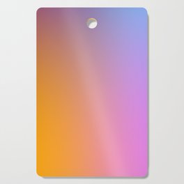 9 Rainbow Gradient Colour Palette 220506 Aura Ombre Valourine Digital Minimalist Art Cutting Board