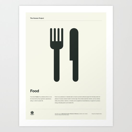 Food Art Print