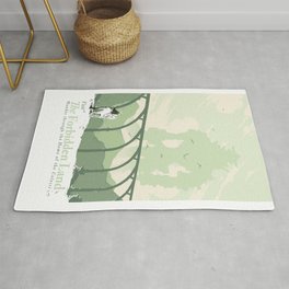 Visit The Forbidden Land Area & Throw Rug