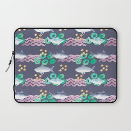 Sharks and fish Laptop Sleeve