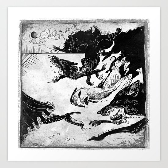 Hunted Art Print