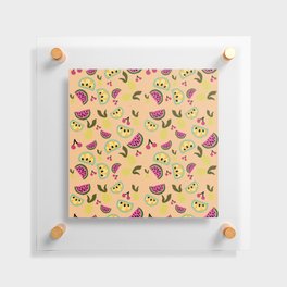 Fruit Palooza, Peach Floating Acrylic Print