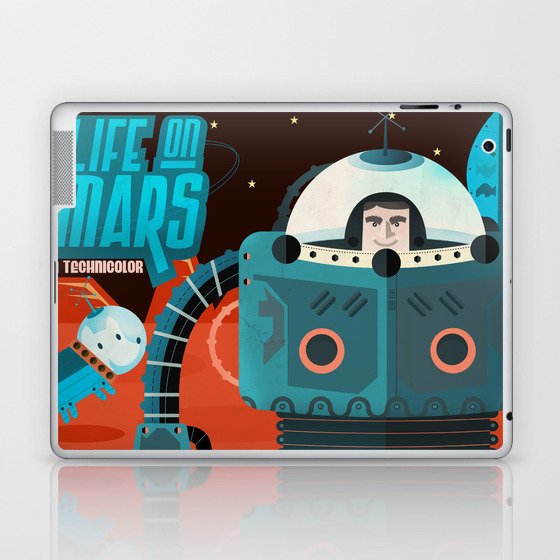Life on mars Laptop & iPad Skin