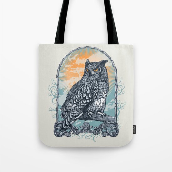 Twilight Owl Tote Bag