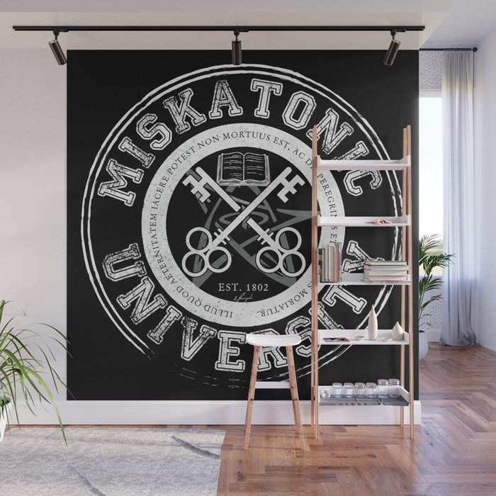 Miskatonic University Emblem (Dark version) Wall Mural