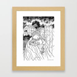 Elysande - Rowena BN Framed Art Print